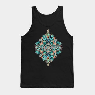 Modern Folk in Jewel Colors Tank Top